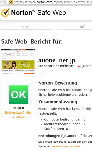 Nortonsafeweb